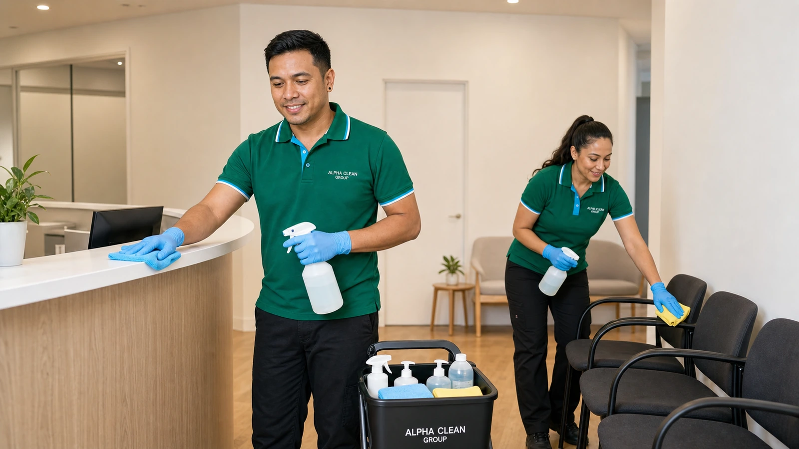 Health and safety focused cleaning in Silverwater